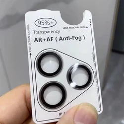 Quick Install Camera Lens Protector with Positioning Frame and Pry Tool - 11 or 11Pro or 12Pro (Titanium Gray)