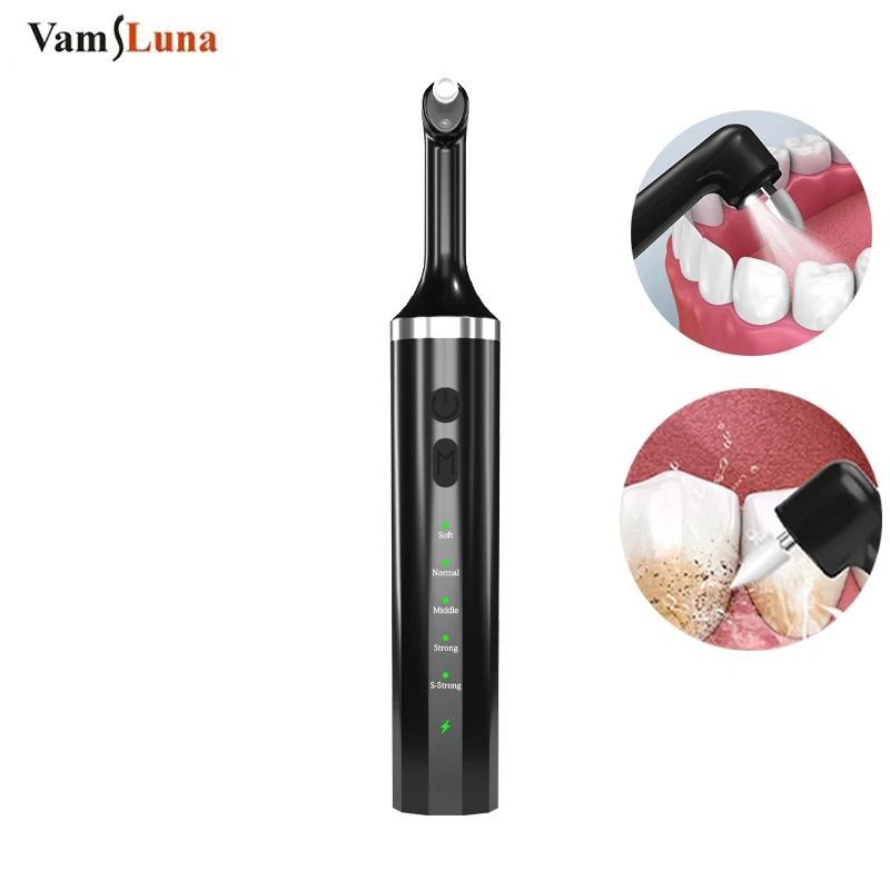 치아 폴리 셔 전기 치아 라이트닝 세트 5 폴란드어 헤드가있는 청소 도구 집에서..