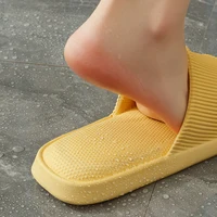 Thick Platform Bathroom Home Slippers Women Fashion Soft Sole EVA Indoor Slides Woman Sandals 2023 Summer Non-slip Flip Flops 2