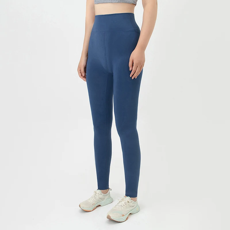 1/3 Piece Set Of Women's Solid Color High Waisted Elastic Yoga Pants For All Seasons Casual Sports Running Leggings Warm Pants 3