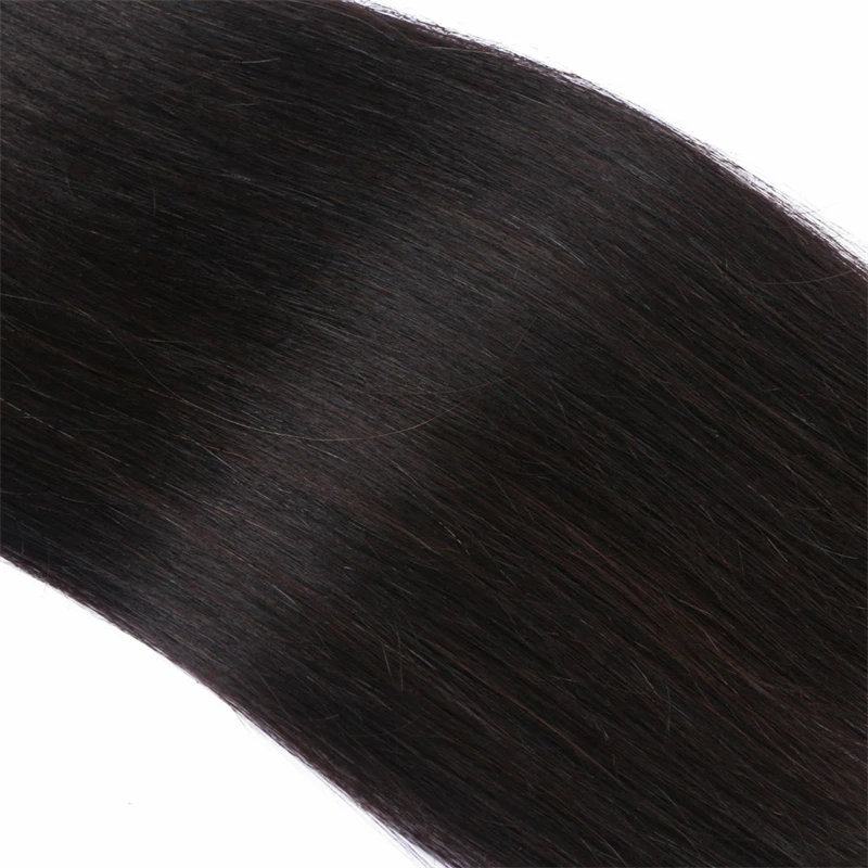 20inch Straight Micro Ring Virgin Hair Extensions Red Remy Natural Color Brown Micro Bead Loop Human Hair Extension 14-26inch