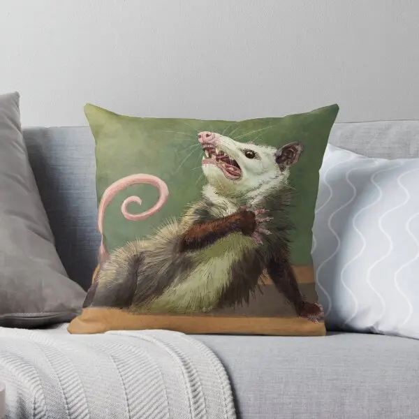 

Amateur Opossum Actress Printing Throw Pillow Cover Waist Office Decor Bedroom Decorative Fashion Pillows not include One Side