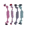 Pet Toy Chew Teething Cotton Rope Knot Ball Toys For Dog Tooth Clean Ball Bite-Resistant  Dog Chew Puppy Training InteractiveToy 3