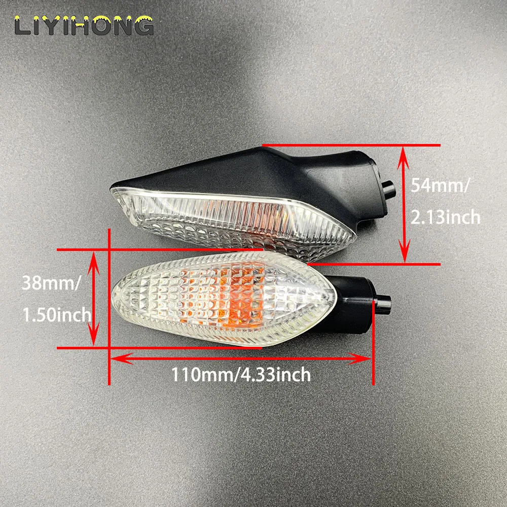 LED Turn Signal Indicator Light For DUCATI Monster 659 696 796 797 821 1100/S/EVO 1200 Streetfighter 848 Motorcycle Flasher Lamp