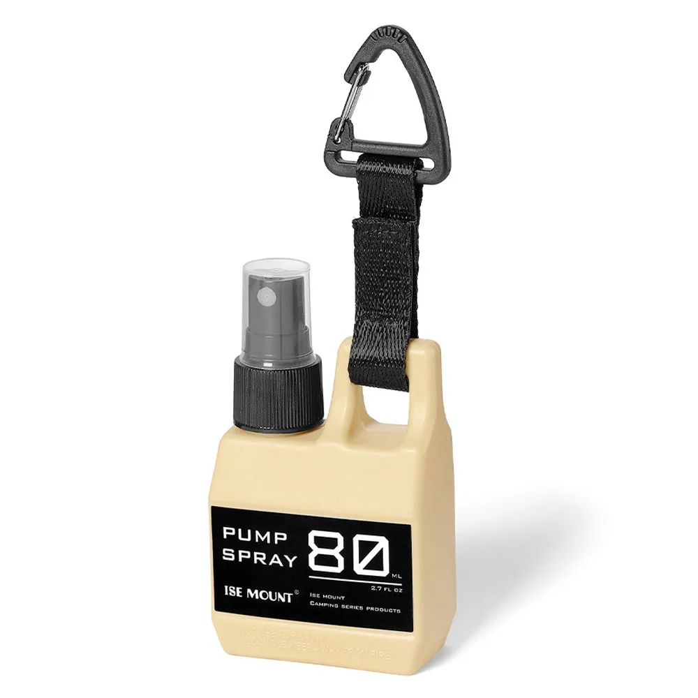 

Outdoor Camping Hiking 80ml Sprayer Bottle Travel Portable Spraying Bottle Small Bottle HookUp Press Type Spraying Bottle