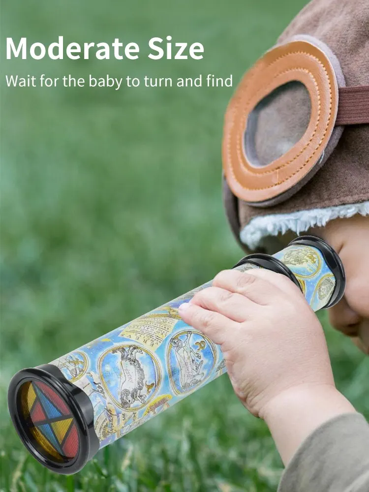 2 Pcs Magic Kaleidoscope.Stretchable Long Old World Kaleidoscope Classic Toys for Boys and Girls Gifts.Children Toys