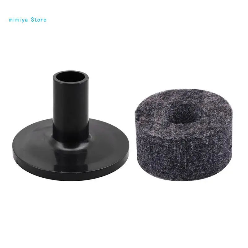 10 Pieces/set Plastic Long Cymbal Sleeves for Drum Set