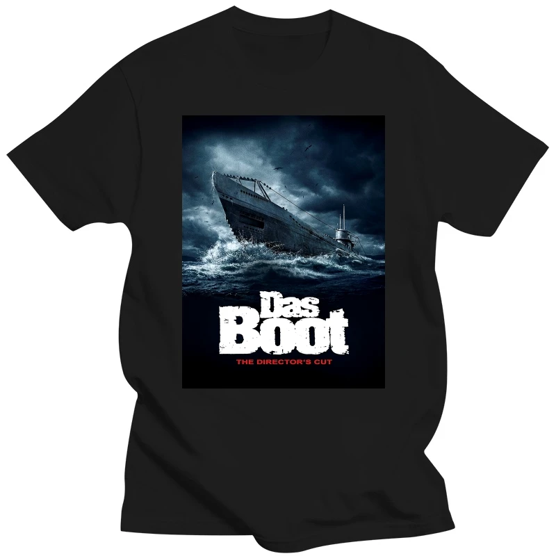 

Das Boot T Shirt 100% Pure Cotton Das Boot Wolfgang Petersen U Boat