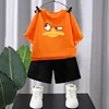 2025 New Boys Cotton T-shirts 4-12T Cartoon Printed Tops Girls Tees Summer Short Sleeve Children Tops High Quality Kids Clothes 4