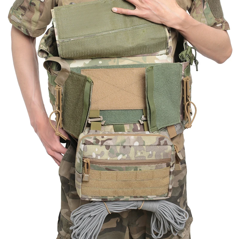 Utility Taktische Weste Dangler Drop Pouch Bauchdump Drop Pouch Fanny Pack für JPC/CPC/LBT/D3CR/MK3 & 4 Plate Carrier Storage – Detail 3
