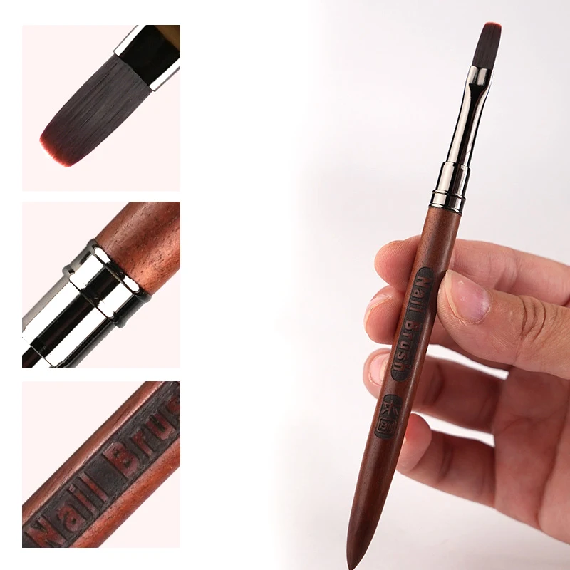 New Nail Glue Phototherapy Pen UV Gel Brush Pen Acrylic Nail Art Painting Drawing Liner Brush Manicure Professional Brushes Tool 2