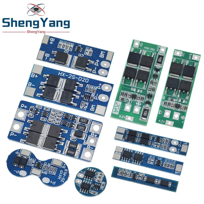 High-Capacity Lithium Battery Protection and Balance Board