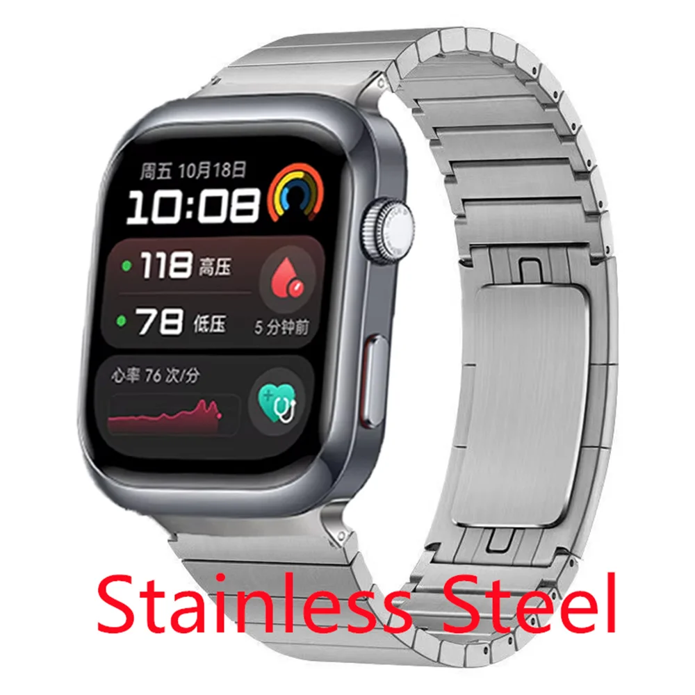 Premium Titanium Metal Bracelet for Huawei Watch D2 - Stainless Steel Replaceable Wristband