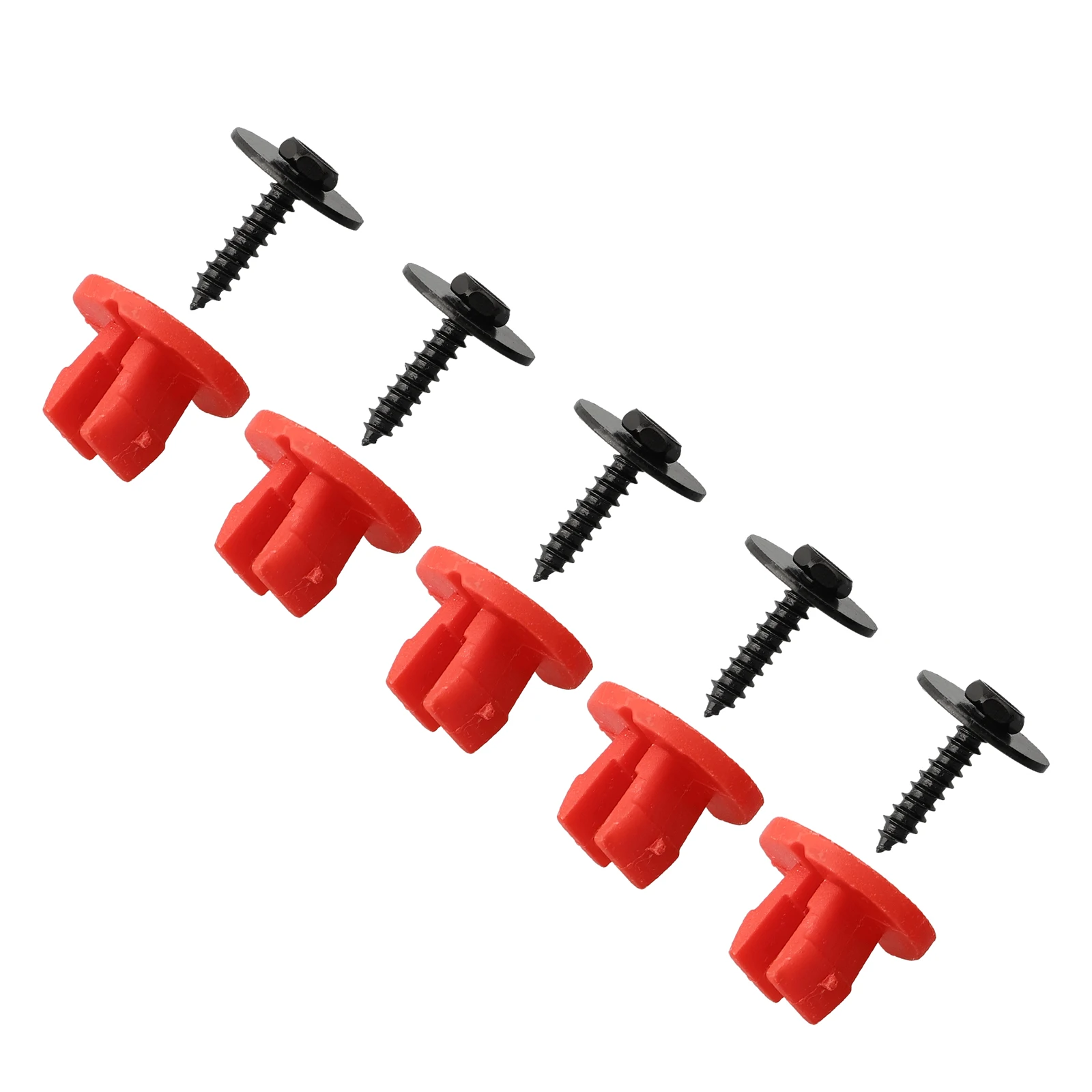 

10PCS For Ford Focus II 04-11 C-Max 03-10 FOR C-Max 03-10 FOR MK3 00-07 Car Engine Guard Plate Buckle (5 Screws J32+5 K28 Red)