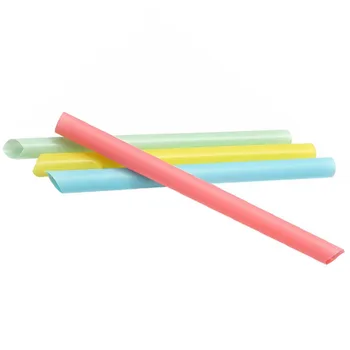 100 Pcs Multicolor Plastic Straws 2