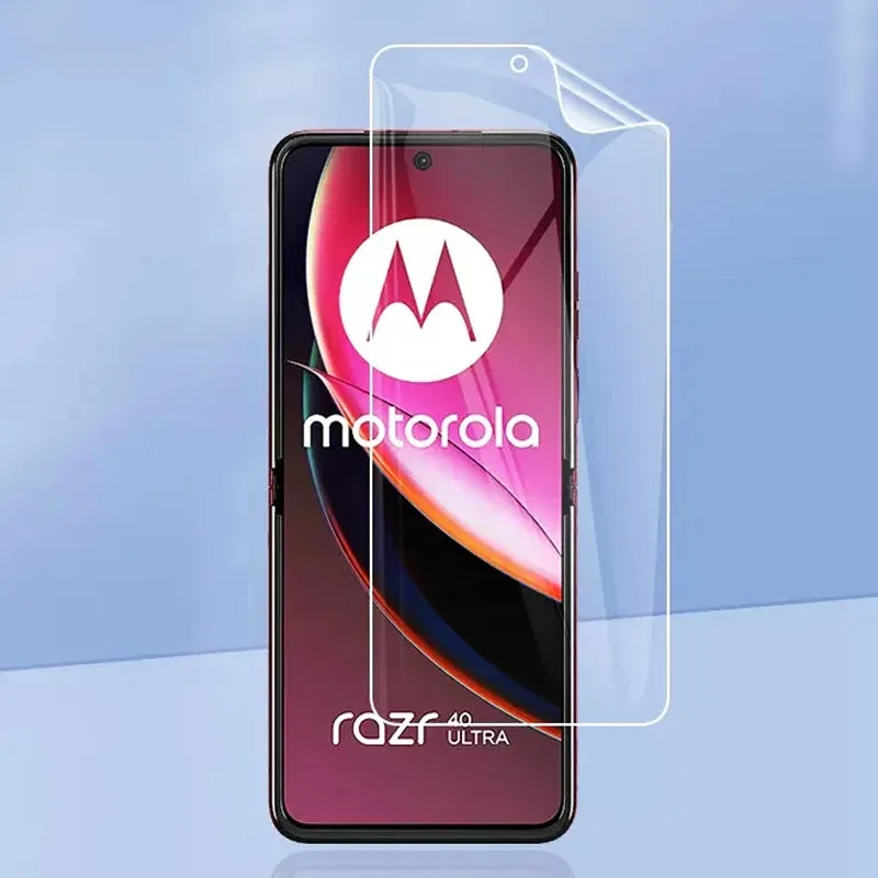 High-Quality Hydrogel Film Screen Protector - 3-Pack Soft Protective Front & Back Shield