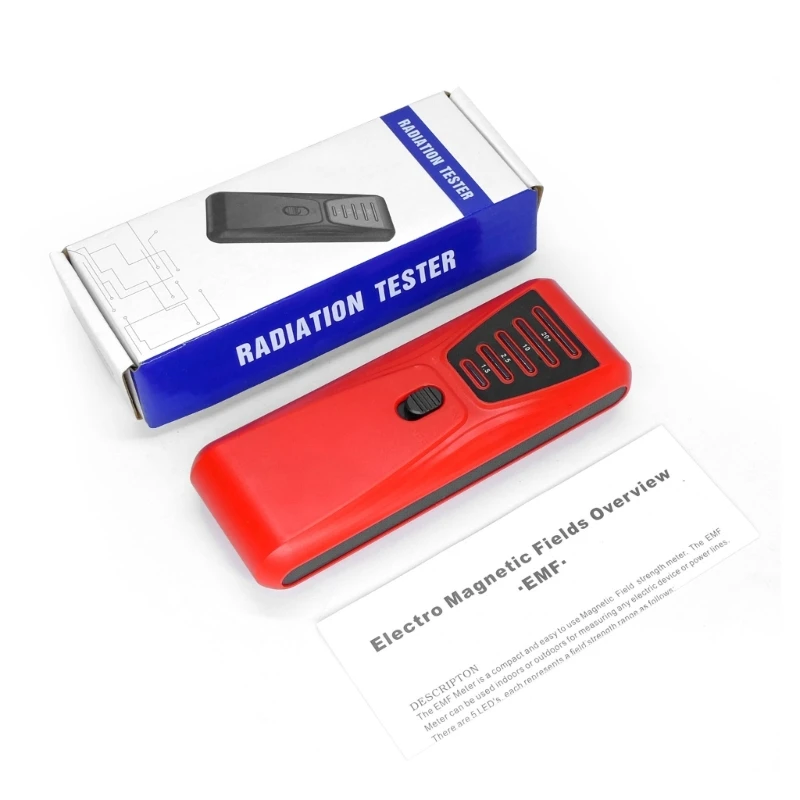 EMF Meter, Battery Operated Electromagnetic Field Radiation Detectors Handhelds EMF Detectors for Home Inspections