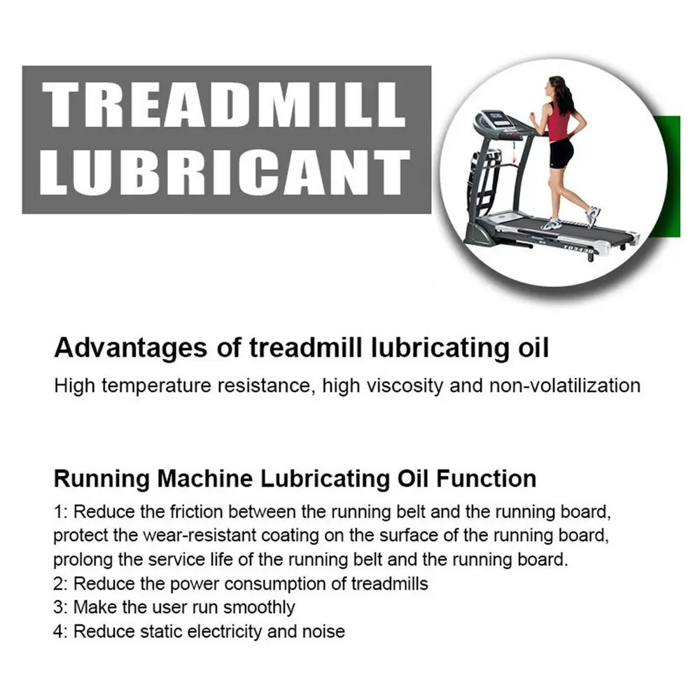 Description Picture 6 of item60ML Treadmill Lubricating Oil, Special Lubricating Oil For Treadmill Treadmill Maintenance Oil Silicone Oil Treadmill Lubricant