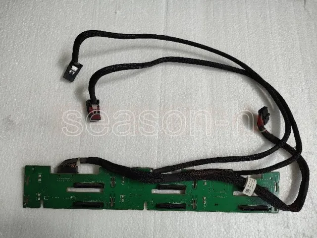

0W814D W814D PowerEdge R710 6 Bay SAS SATA 3,5 "Backplane W814D с кабелями