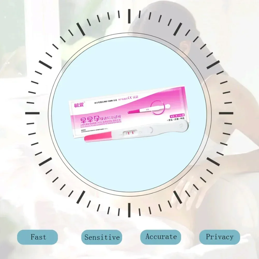Over 99% Accuracy Female Urine Ovulation Self Test Strips Kit Predictor LH Fertility Tests Tools Early Pregnancy Test Kit HCG