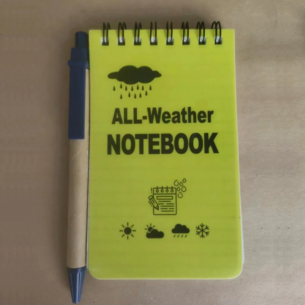 Waterproof Tactical All-Weather Pocket Notebook with Lined Pages