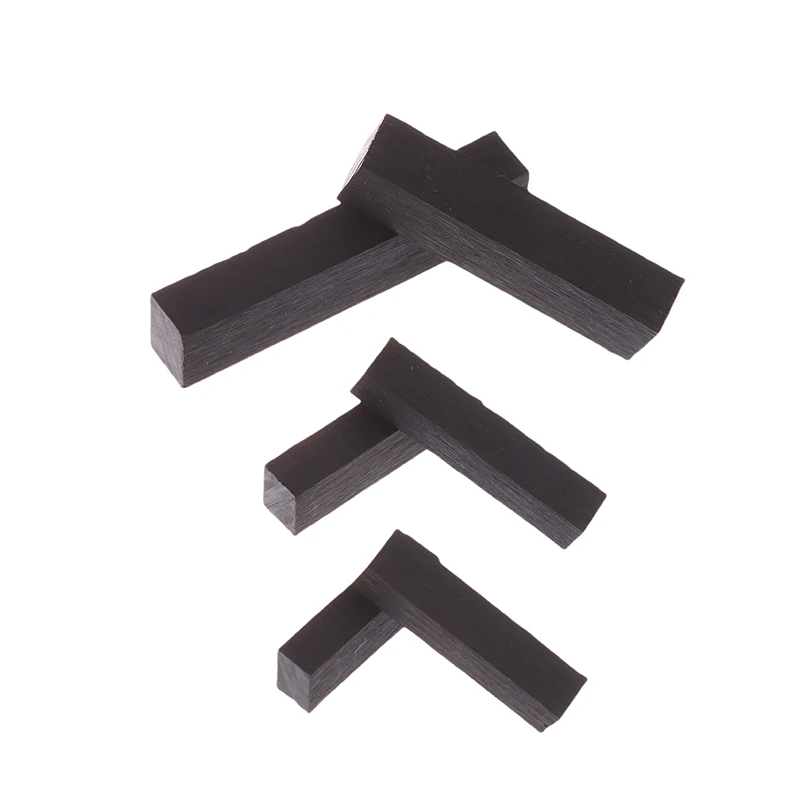 2Pcs/Set Ebony Violin Nut Viola Cello Double Bass Nuts Fiddler Fittings Parts