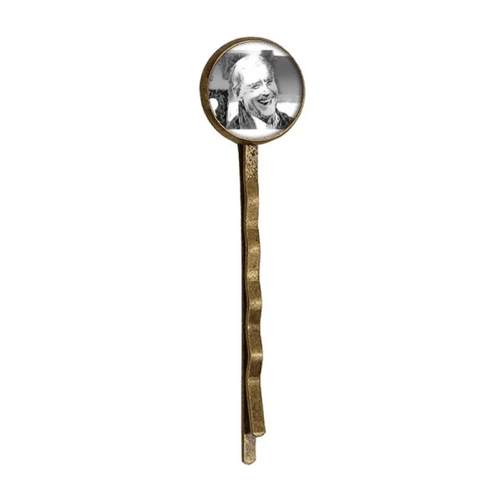 

American USA President Mock Contempt Retro Metal Hair Bobby Pin Headwear