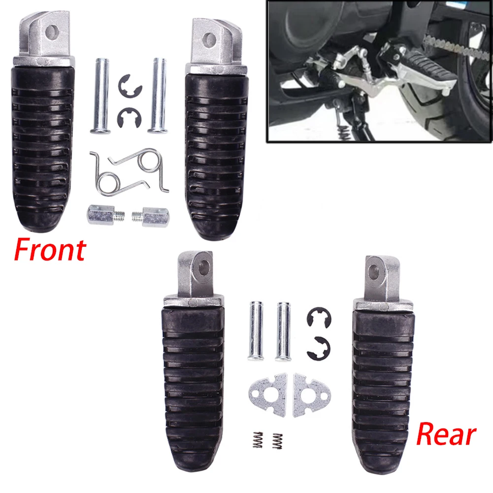 

Motorcycle Rear Front Footrest Footpeg Pedal Passenger Foot For Suzuki GSR600 GSF1200 GSX1300R 1400