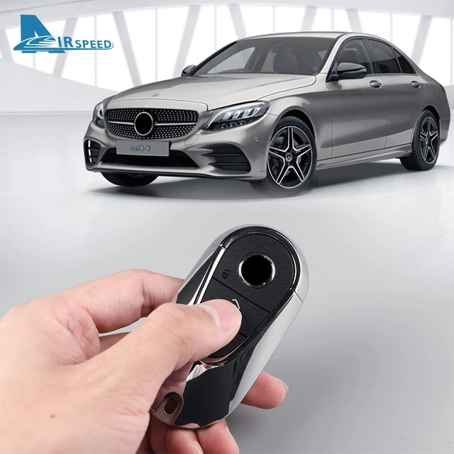 Silver Car Remote Key Case Cover for Mercedes Benz 2022 2023 C S Class W206  W223 S350 C260 C300 S400 S450 S500 Key Shell Trim - AliExpress