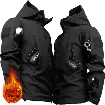 Men Fleece Jacket Softshell 1