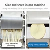 Electric Multi-function Vegetable Cutting Machine Slicer Commercial Stainless Steel Food Slice Potatoes Carrots Beans 220v 110v 4