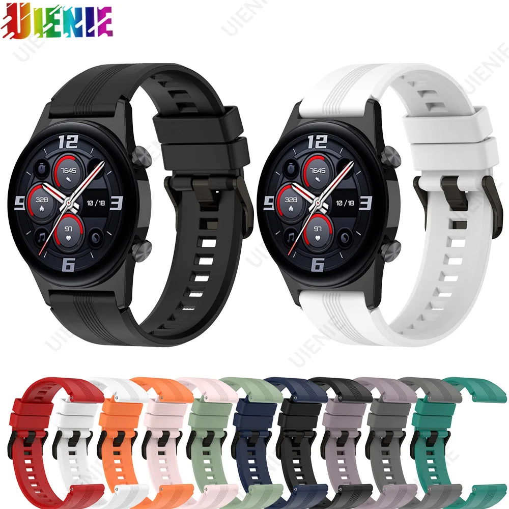 Nuovo Cinturino In Silicone Da 22Mm Per Huawei Honor Watch Gs3 Smartwatch Cinturino Di Ricambio Per Cinturino Honor Watch Gs3 Dropship
