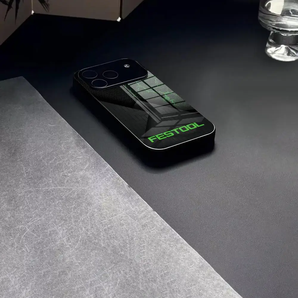 Cool Toolbox Festool Tempered Glass Phone Case Cover