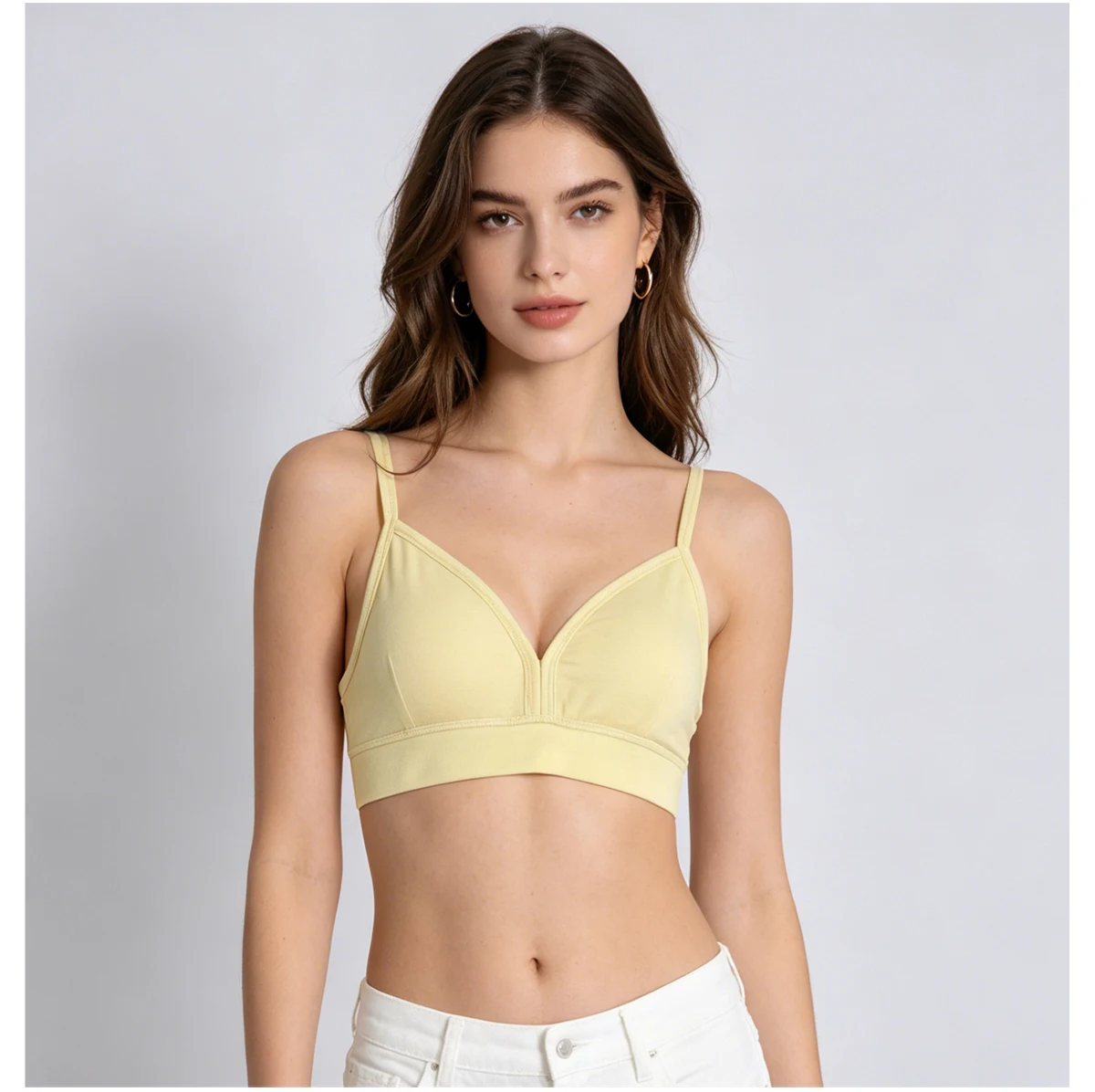 100% Merino Wool Bras Women Merino Wool Tank Top Woman Sports Bra Support Crop Top for Yoga Gym Workout Fitness Breathable 2