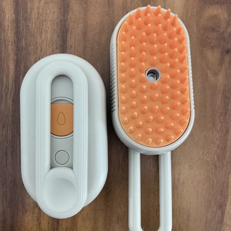Pet Grooming Steam Brush - Hair Removal & Massage Comb with Steamy Spray
