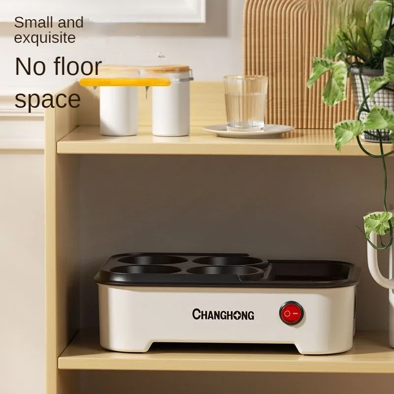 Omelette Pan  Automatic Household Small Omelette Pan  Plug-in Burger Maker  Breakfast Multifunctional Sausage Omelette Maker 5