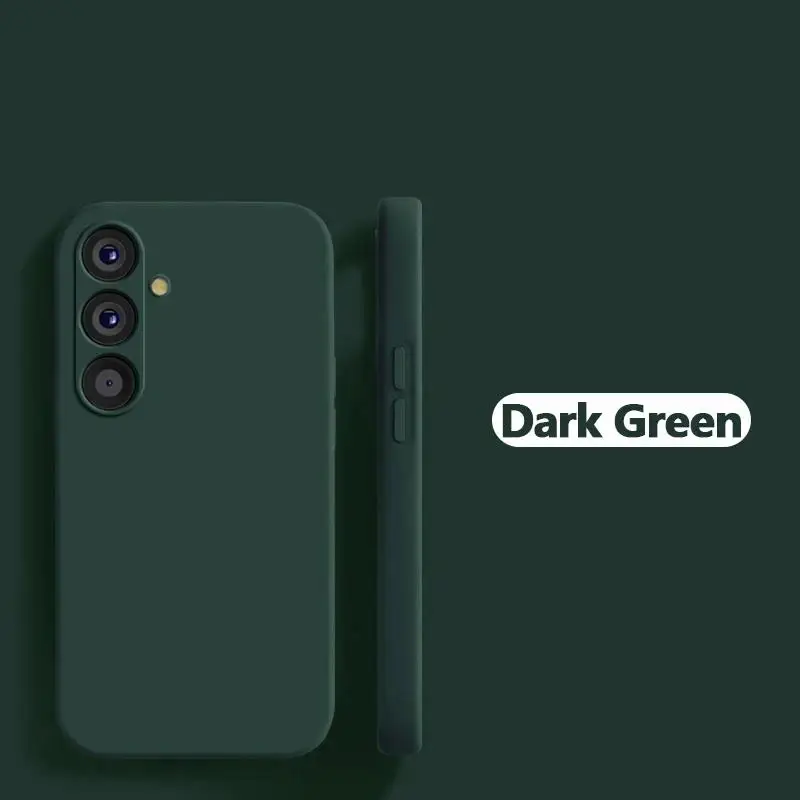 Colorful Shockproof Liquid Silicone Phone Case