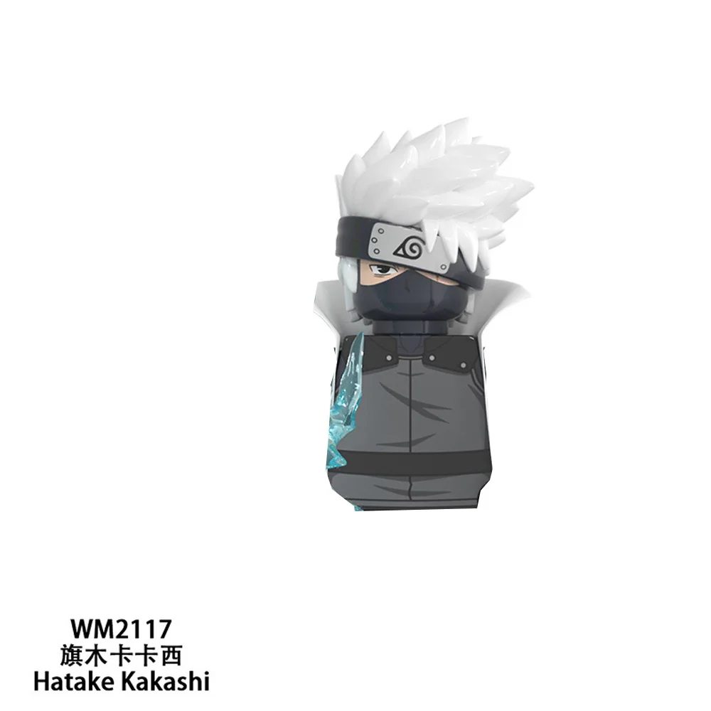 Anime Naruto Series Building Blocks Doll Namikaze Minato Uchiha Sasuke Mini Action Figure Doll Home Decorations Holiday Gifts