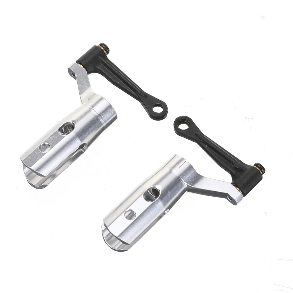 Comparaison du groupe de pinces de rotor pour hélicoptère RC Eachine E190S UH-1 avec une pièce d'origine.