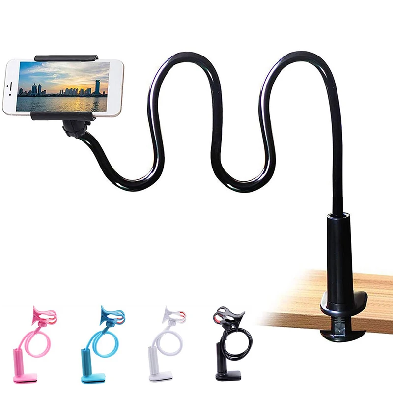 Soporte Universal para teléfono móvil, Clip Flexible de 360 grados, 80cm,  para cama perezosa, escritorio - AliExpress