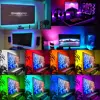 24 Keys 5050 Led Light Strip 5M USB Multicolor RGB TV Background Light Bar Esports Game Room Family Party Decoration Night Light 5