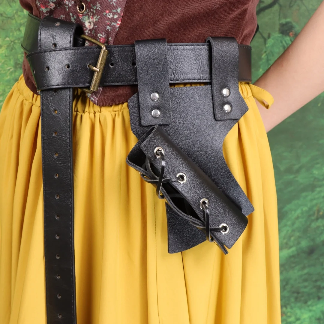 Mittelalterlicher Ritter Taille Scheide Gürtel Schwert Scheide für Cosplay Bühne Cutlass Dolch Party Fechten Katana Kostüm Zubehör
