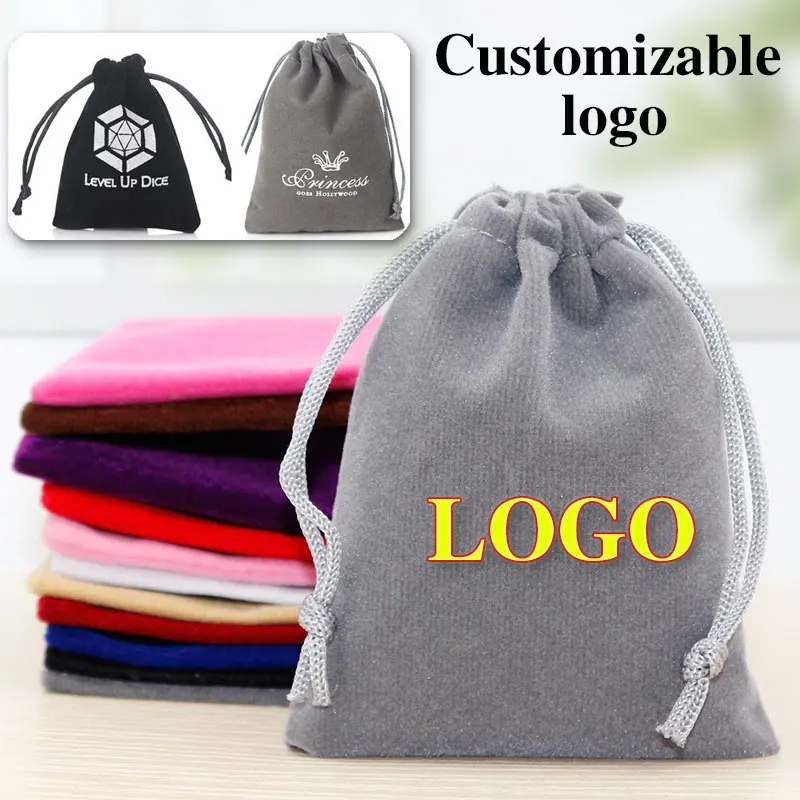 10 Stück Samt-Beutel mit Kordelzug, Mini-Samttuch, Schmuckbeutel für Hochzeit, Party, Gastgeschenke, Geschenk, Süßigkeiten, Aufbewahrung, Verpackungsbeutel