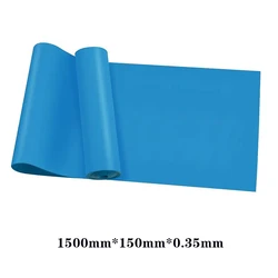 Enhanced Resistance Bands for Yoga, Pilates & Strength Training - Durable, Elastic Exercise Bands for Home Gym & Physical Therapy Workouts (Blue)