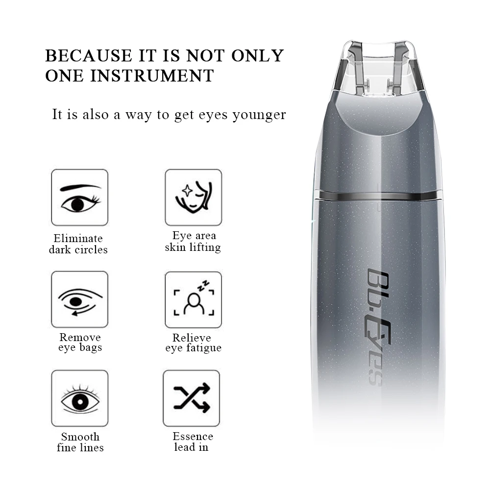 Mini Hifu Beauty Machine BB Eyes Face Lifting Tightening Device Usuwanie Zmarszczek Ciemne Worki EMS Eye Massager Salon Urody_voghion.com