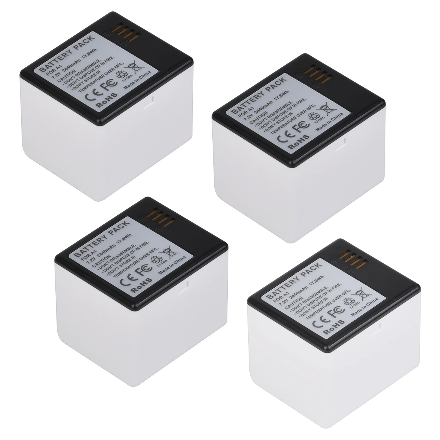 Arlo Pro Vmc4030p REYTRIC 2-Pack Upgraded Batteries For Arlo Pro