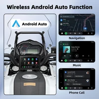 EKIY 5 inch Wireless CarPlay Moto Android Auto Portable Digital Motorcycle Dashboard GPS Motorcycle Navigation Display Screen - Image 5