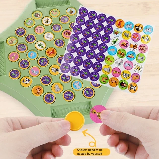 Jeu d'échecs de combat pour enfants, jouet éducatif, entraînement à la Concentration d'observation, jeu interactif Parent-enfant 2