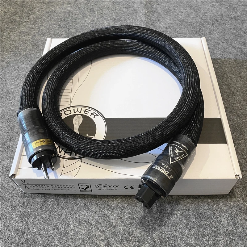 Hi-End Serpenti Shunyata Ricerca Cobra Cavo Di Alimentazione Ca Linea Audio Hifi Versione Ue E Usa