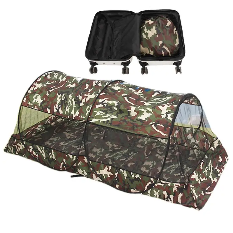 

Portable Travel Adventure Mosquito Repellent Folding Mountain Camping Equipment Quickly Open Outdoor camping Mosquito Net Tents